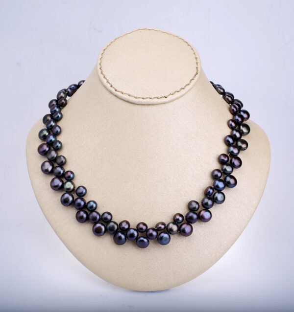 blue pearl necklace